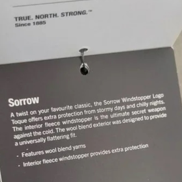 Brand New Woods Green Sorrow Windstopper Logo Toque - Picture 8 of 8